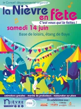 Affiche la nievre en fete 2025